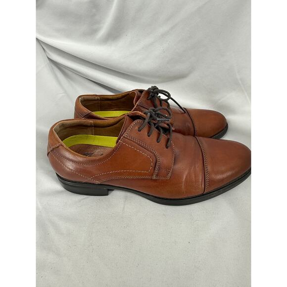 Florsheim Comfortech Men\'s Cap Toe Oxford Dress Shoes Brown Leather Size 8.5D main image 10